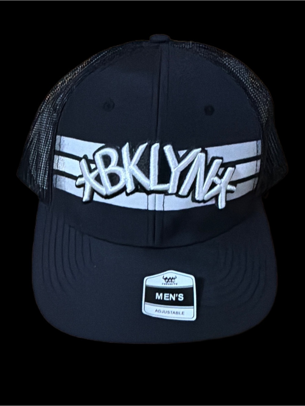 BKLYN Graphic Trucker Hat - Black